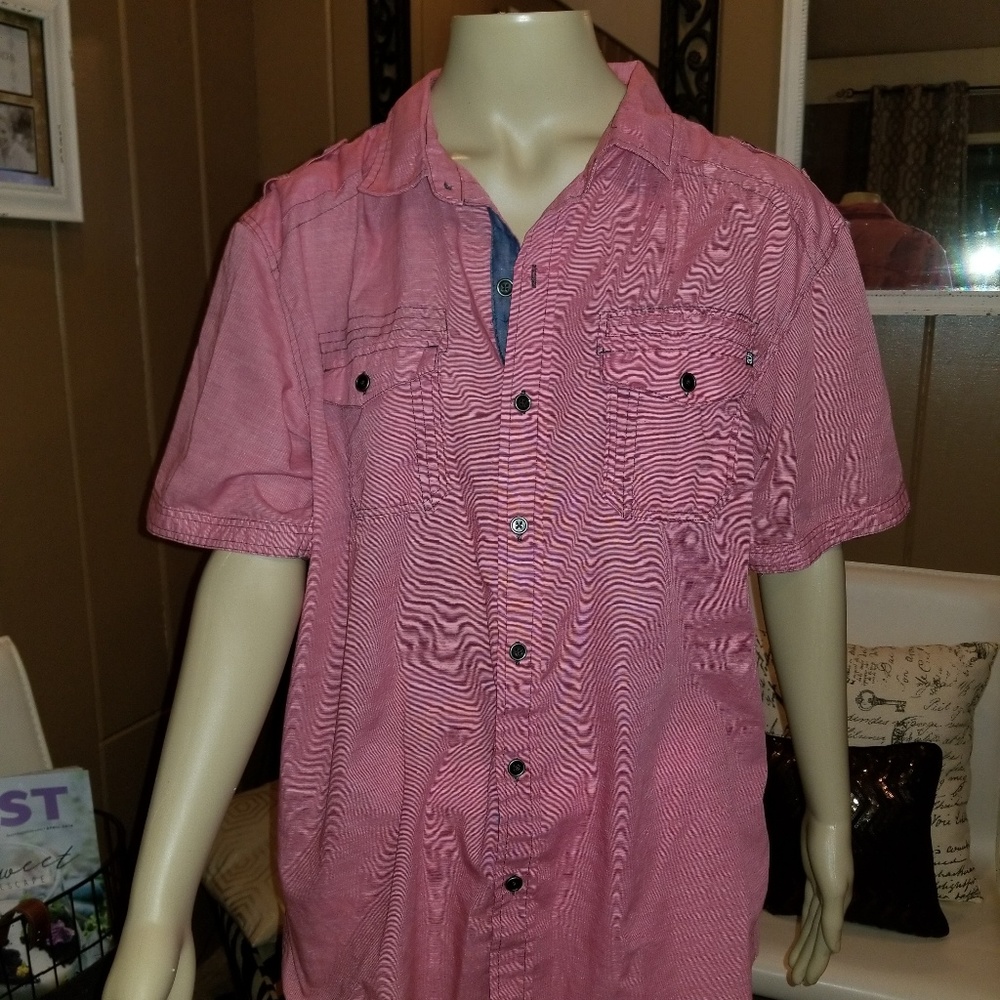Distortion - short sleeve casual shirt